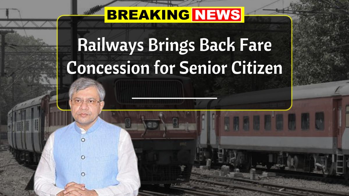 Concession for Senior Citizen
